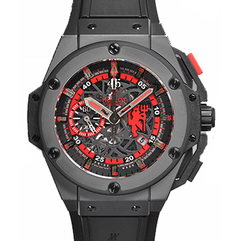 ウブロ スーパーコピー HUBLOT キングパワー 716.CI.1129. RX.MAN11 レッドデヒ゛ル ブラック クロノグラフ 【世界限定500本】ETA7750搭載